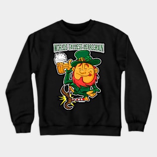 World's Tallest Leprechaun Crewneck Sweatshirt